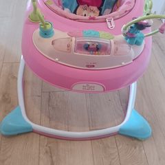 Baby Walker. Pink Disney Minnie. Excellent Condition
