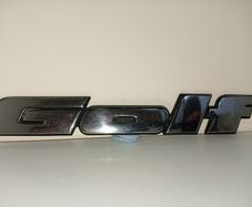 Vw Golf Mk3 Rear Boot Lid Panel Badge 1h6853687ah  7.5 X 4 Cms Unused