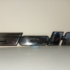 Vw Golf Mk3 Rear Boot Lid Panel Badge 1h6853687ah  7.5 X 4 Cms Unused