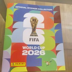 Panini World Cup 2026 Album containing 400+ stickers