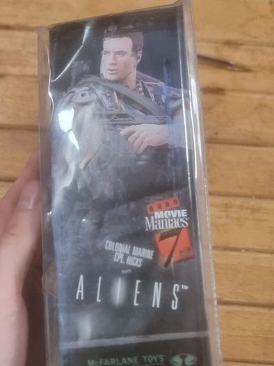 Aliens Colonial Marine Cpl. Hicks Action Figure (mcfarlane Movie Maniacs Series) [boxed]