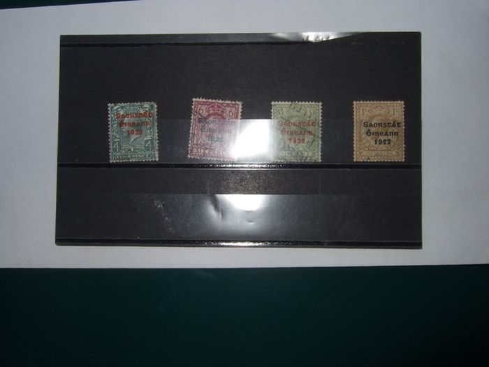Irish Overprint Stamps.