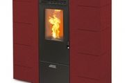 Subtile 6 Bordeaux Slimline Wood Pellet Stove