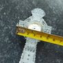 Irish Galway crystal glass cross with clock,,,good condition ,see pictures,,,clock needs a battery,buyer collects or pays postage ,thank you,,take as is, Image 2