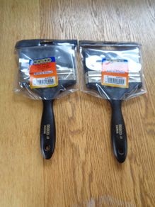 Dosco 5" Pure Bristle Wall Brushes x 2 for Sale