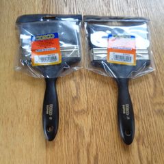 Dosco 5" Pure Bristle Wall Brushes x 2 for Sale