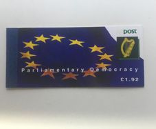Irish stamps, 1994 parliamentary anniversaries booklet