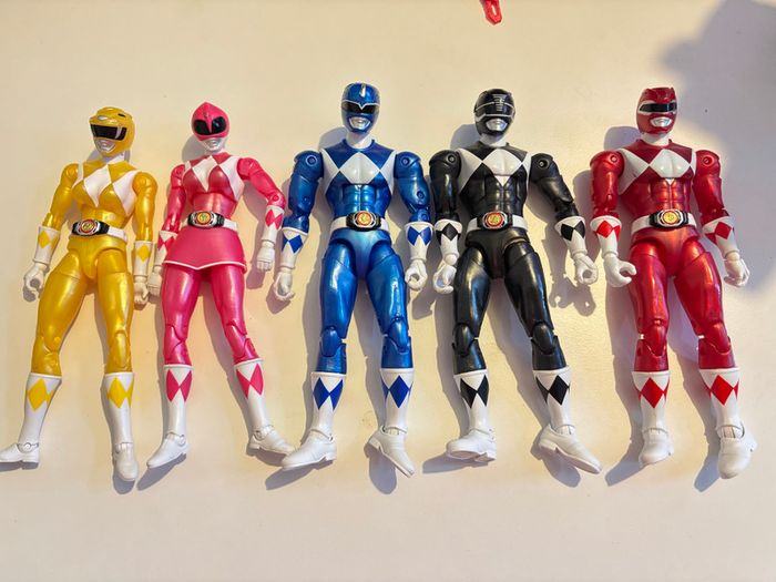 Power Rangers - 5 figures - Lightning Collection