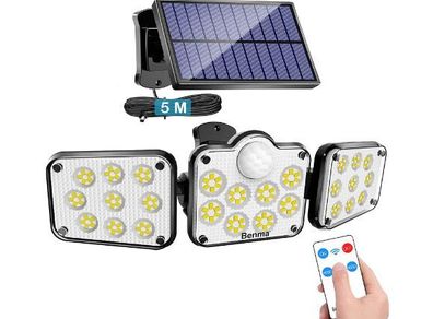 LED Solar Security Lights Motion Sensor