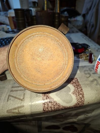 Rare 13 Piece Lot of Antique Chavagnat Tin Measuring Demi-Litre from Paris, France, dating  approximately 1800s.