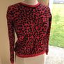 Leopard Print Jumper 'Oasis' Image 2