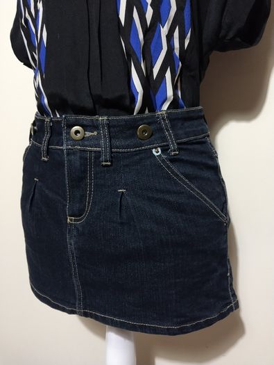 Blue Denim Skirt