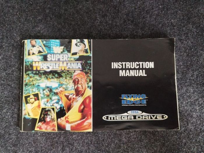 WWF Super Wrestlemania. Sega Megadrive