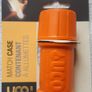 UCO Stormproof Match Case (no matches included) Orange Camping Emergency Bushcraft Survival Geocaching Image 4
