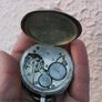 Omega Pocket Watch Men Sterling Silver  Rare Vintage Model Working Collectible Image 7
