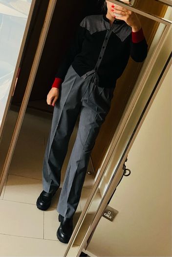 Pinko grey brand new trousers
