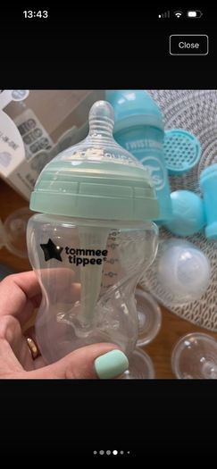 feeding bottles, storage containers and Aptamil
