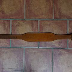 Hookgrip Leather Weightlifting Belt