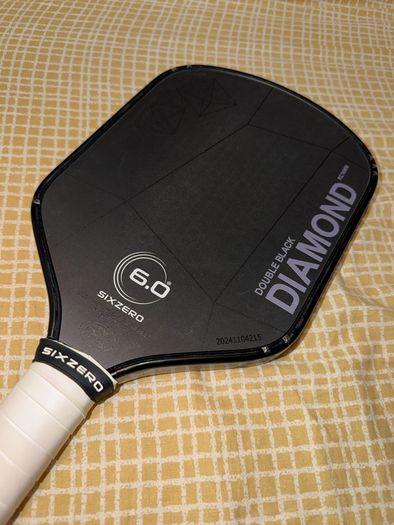 Six Zero Double Black Diamond Control 16mm Pickleball Paddle