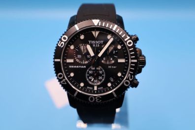 Tissot Seastar 1000 Chronograph T120.417.37.051.02 Brand New Unworn Full Set