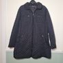 womens HOBBS LONDON QUILTED puffer jacket coat Size UK 14 Image 3