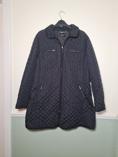 womens HOBBS LONDON QUILTED puffer jacket coat Size UK 14