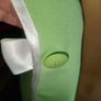 French lime green blazer  with white bow size M/L Postage included Image 6
