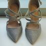 New Look - Strappy Silver Glitter Heels - Size 6 [UK] Image 2
