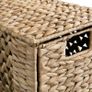 Storage Unit with 5 Baskets 25.5x37x100 cm Water Hyacinth Image 6