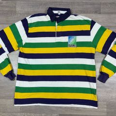 Vintage 90s Cotton Traders Rugby World Cup Referee Jersey Shirt Mens XL