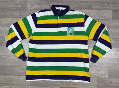 Vintage 90s Cotton Traders Rugby World Cup Referee Jersey Shirt Mens XL