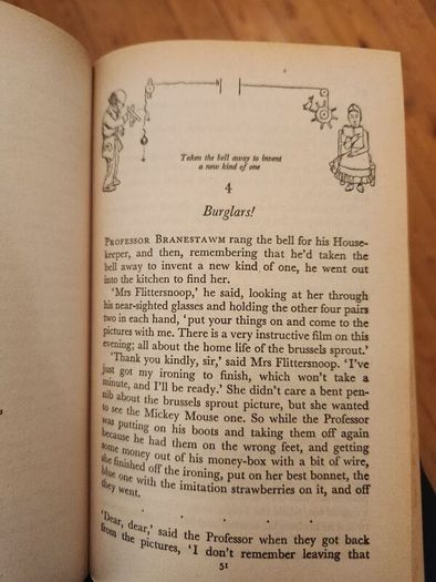 The Incredible Adventures Of Professor Branesstawm. By Norman Hunter. With 76 Illustrations By W. Heath Robinson. 4th EDITION 1962 Paperback In Good Condition.