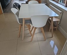 Bo Concept Table & 4 Chairs