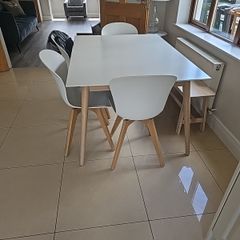 Bo Concept Table & 4 Chairs