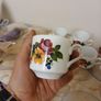 six arklow floral cups Image 2