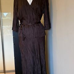 2 Piece Chocolate Brown Kaliko Suit