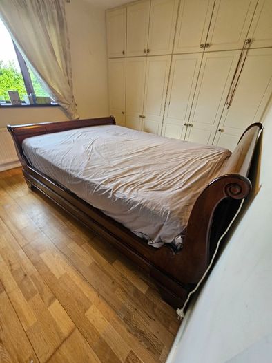 Antique Sleigh Bed