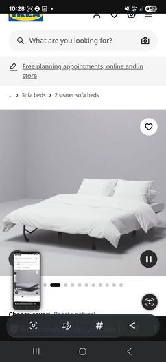 ikea sofa bed