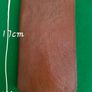 Vintage Oak Calfskin Leather Folding Wallet Image 4