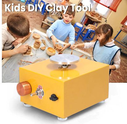 BRAND NEW DIY Clay Tool Ceramic Machine with Tray for Ceramic Work  Portable Electric Pottery Machine