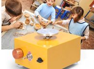 main image for ad BRAND NEW DIY Clay Tool Ceramic Machine with Tray for Ceramic Work  Portable Electric Pottery Machine
