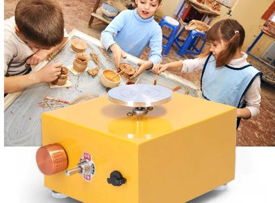 BRAND NEW DIY Clay Tool Ceramic Machine with Tray for Ceramic Work  Portable Electric Pottery Machine