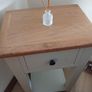 lamp table solid wood Image 2