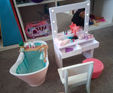 Our generation vanity and bath set