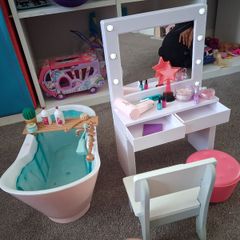 Our generation vanity and bath set