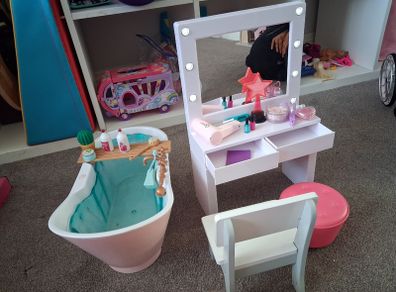 Our generation vanity and bath set