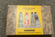 Loccitane quatuor scented hand cream kit