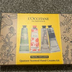 Loccitane quatuor scented hand cream kit
