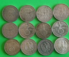 5 marks Germany silver coins