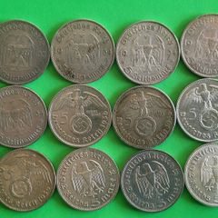 5 marks Germany silver coins